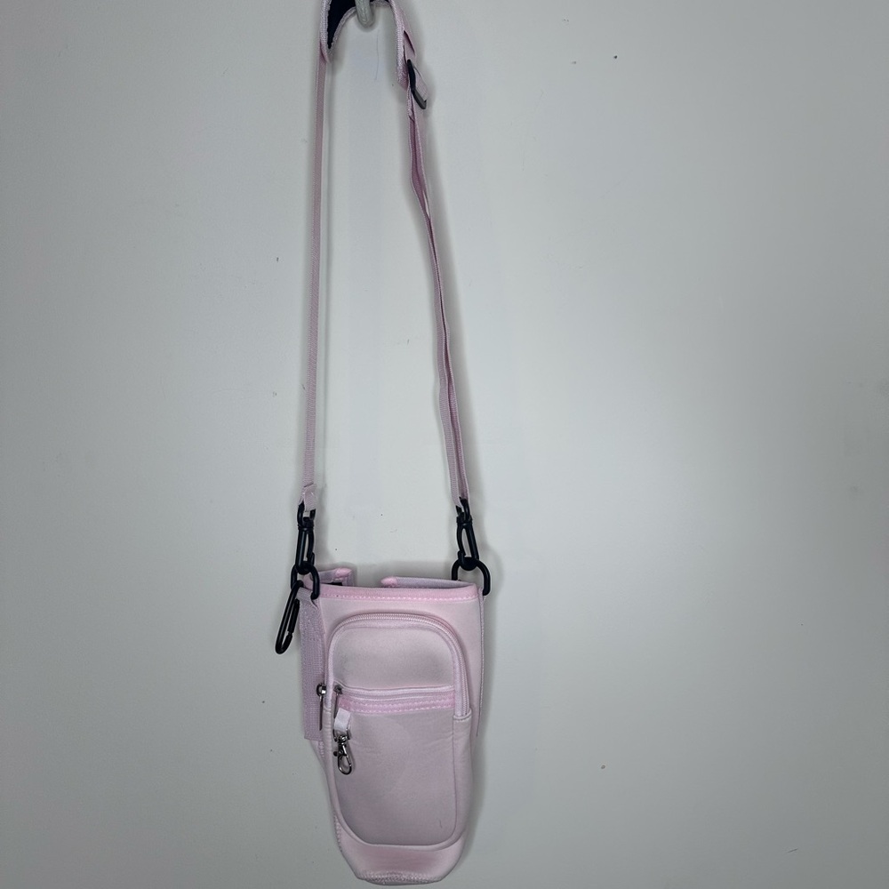 Water Bottle Carrying Insulated Bag for Stanley 40oz Tumbler Case/Pockets Pink
